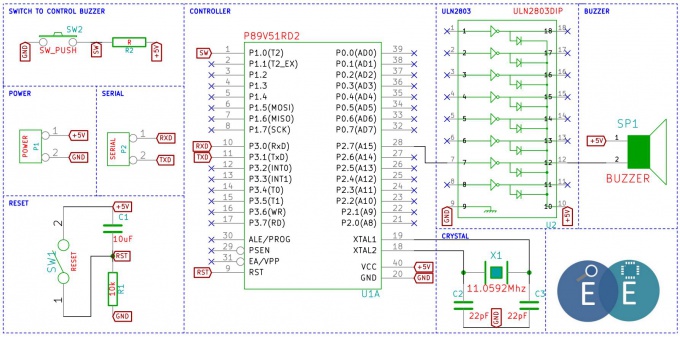 Schematic 8051.Interfacing Buzzer.JPG