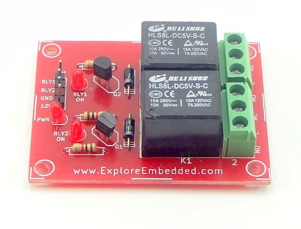 Fig 1:2Channel Relay