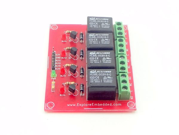 Fig 1:4Channel Relay