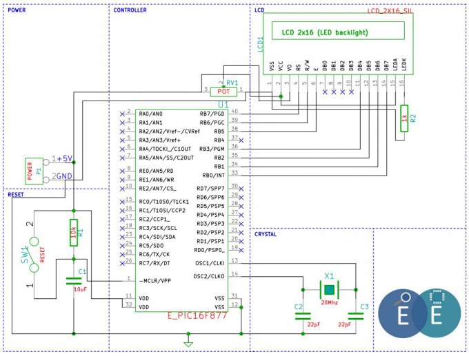 Schematic PIC Interfacing LCD 16X2 4bit.JPG