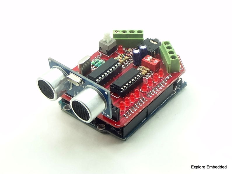 File:Arduino Robo shield with sensor.JPG
